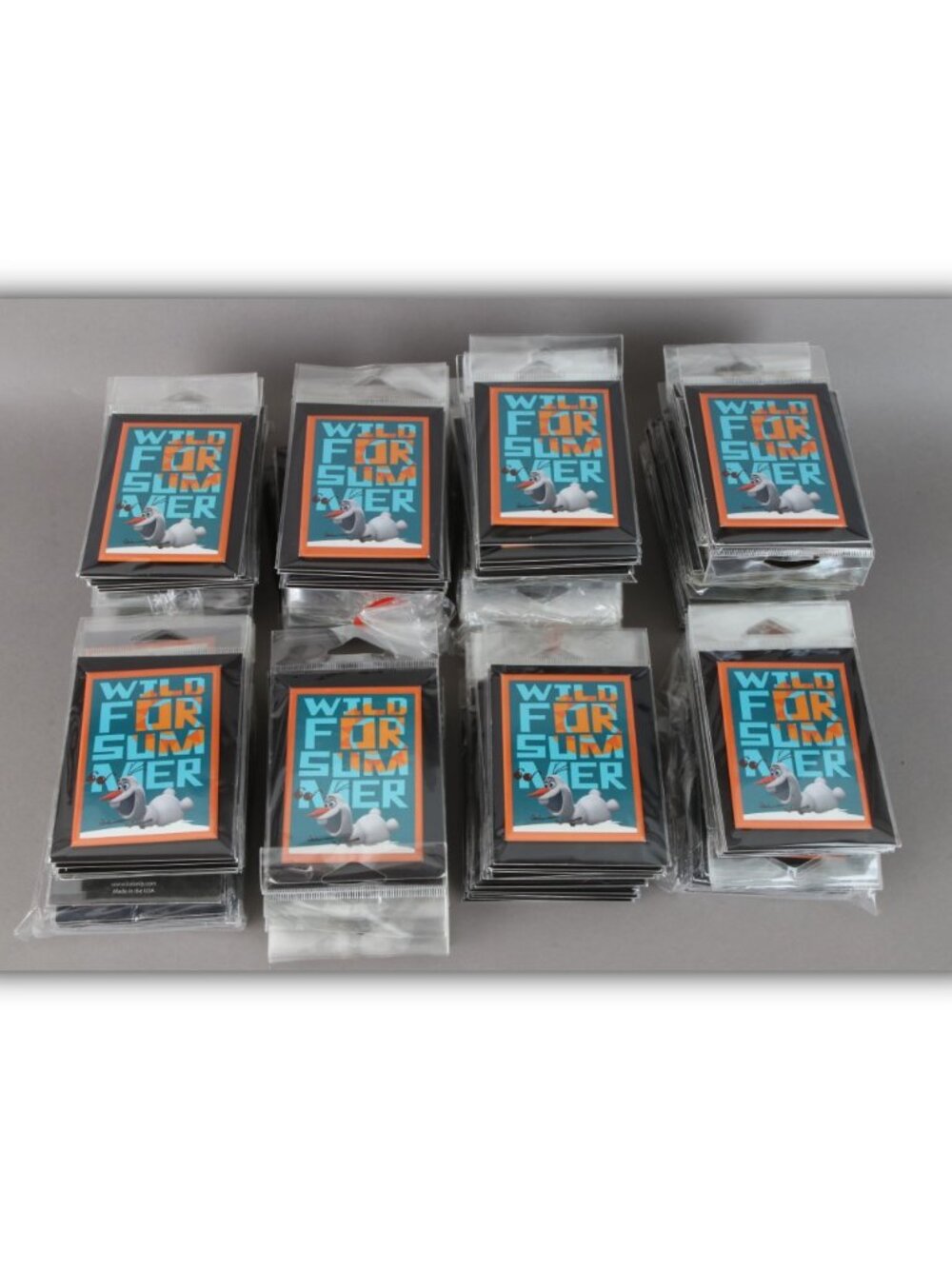 Massive lot of 136 Disney Frozen Olaf Wild for Summer magnets YOU GET ALL 136